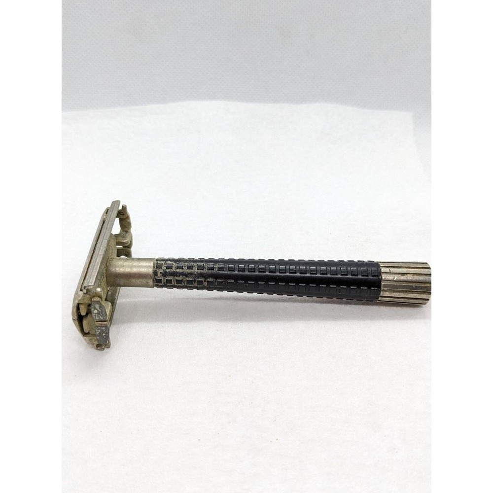 Schick 1965 Safety Razor Eversharp Double Edge Razor With Case - Picture 11 of 11
